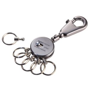 Nyckelring Snabbkoppling med Karbinhake - Troika Patent 