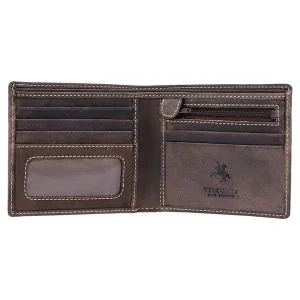 Visconti Plånbok Herr Hunter Shield Brun Skinn