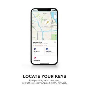 KeySmart iPro - Nyckelhållare med Apple Find My Tracker