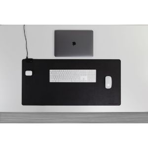 Taskpad Skrivbordsunderlägg med trådlös laddare